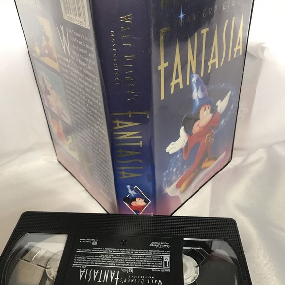 Vintage Walt Disney's Masterpiece Fantasia VHS Limited Edition Clam Shell TESTED - Picture 4 of 11